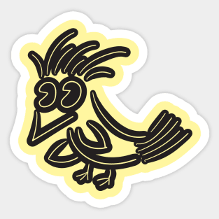 Loopy Bird (HAPPY) Sticker